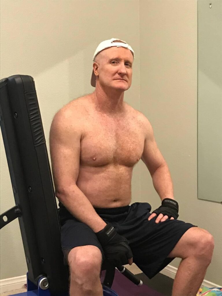 Mike staying active